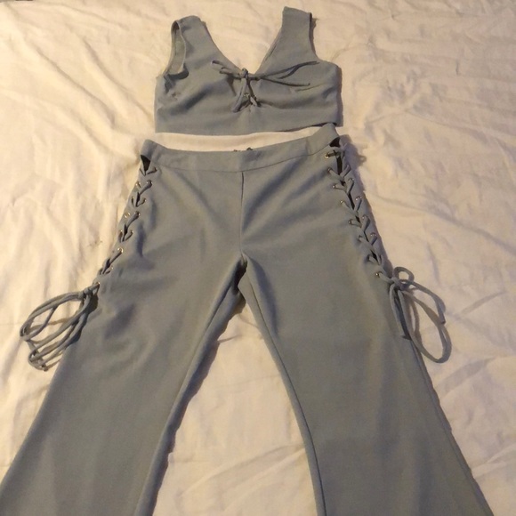 Fashion nova top and pants set - Picture 2 of 4